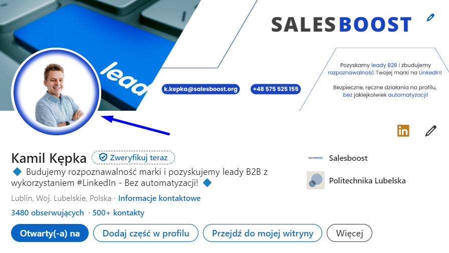 Jak wybrać zdjęcie profilowe na LinkedIn?