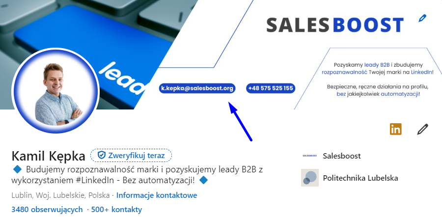 Jak stworzyć zdjęcie w tle na LinkedIn?