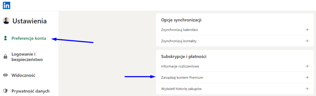 jak usunąć linkedin premium